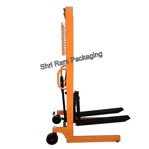 The 2 Ton Manual Hydraulic Stacker is a durable 
