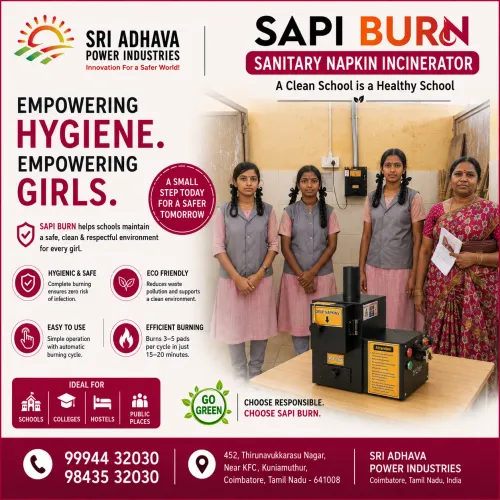 Promoting good hygiene. Empowering women.Sri Ad