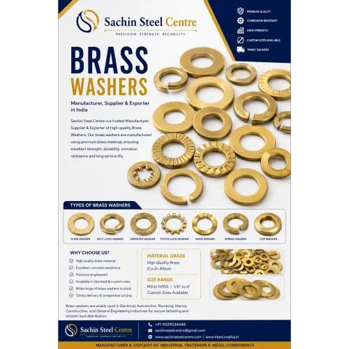 Brass Washer Manufacturer