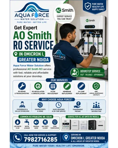  AO Smith RO service in Omicro