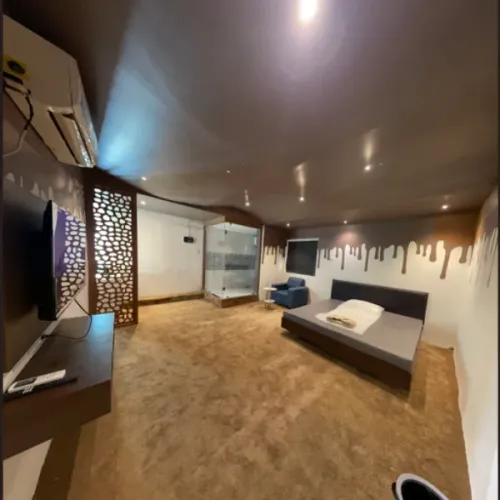 Discover a luxurious private spa room at