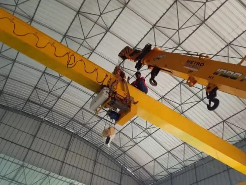 Leading manufacturing EOT crane in coimbatore. EOT
