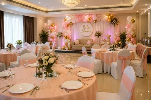 A baby shower is a joyful occa