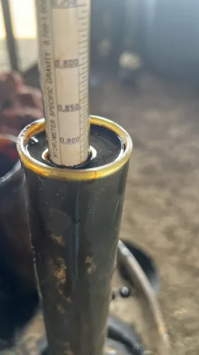 Light crude oil is liquid petroleum that has a low