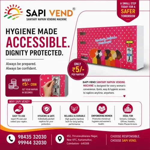Make menstrual hygiene more accessible with the SA
