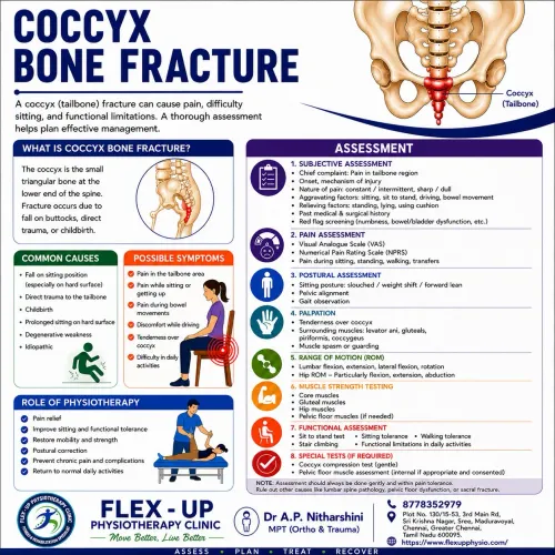 Coccyx Fracture or Tail bone f