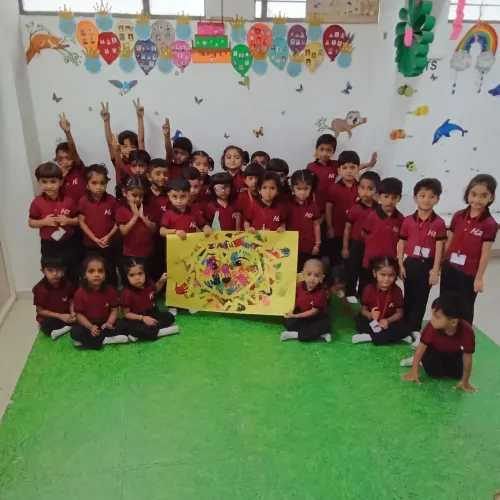 We learn with fun and Joy