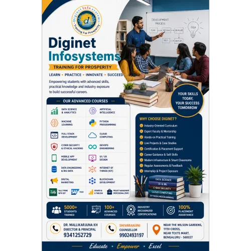 At Diginet Infosystems, 