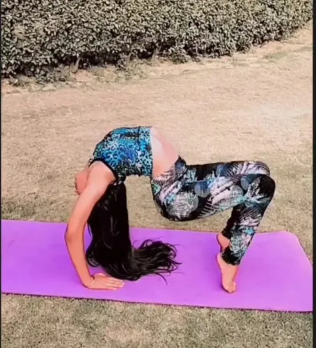 personalised home yoga session