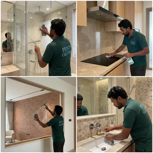 Professional deep cleaning ser