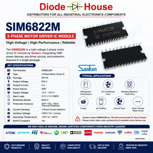 The SIM6822M is a high-pe