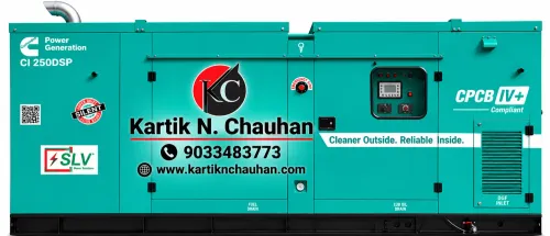 Reliable 250 KVA Silent DG Set