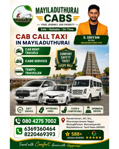 🚗 Car Hire Service in Mayilad