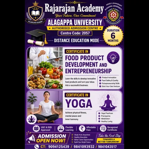 DIPLOMA IN YOGA, DISTACE 