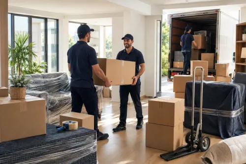 temporary storage during reloc