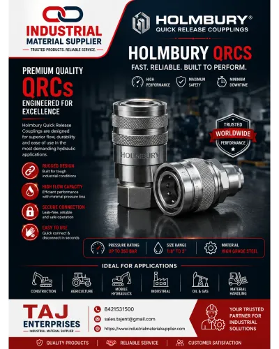 Premium Holmbury Quick Release Couplings engineer