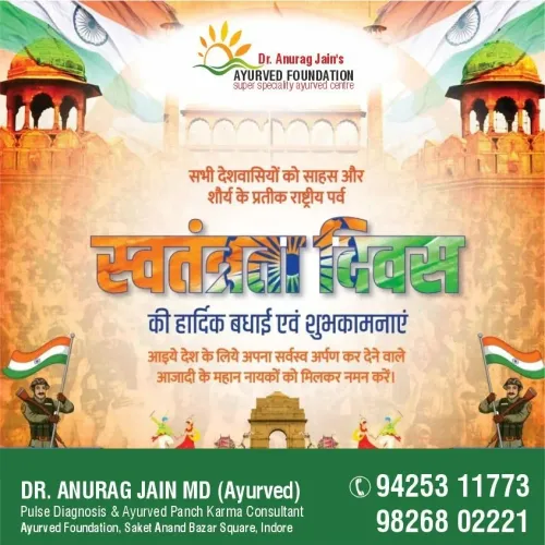 स्वतंत्रता दिवस की हार्दिक शुभकामनाएँ! आ