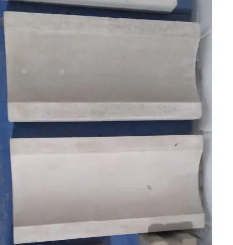 Igloo saucer drains are used to curved channels de