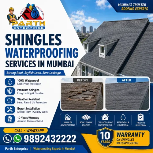 Shingles waterproofing in Mum
