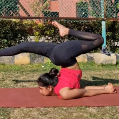 personalised home yoga session