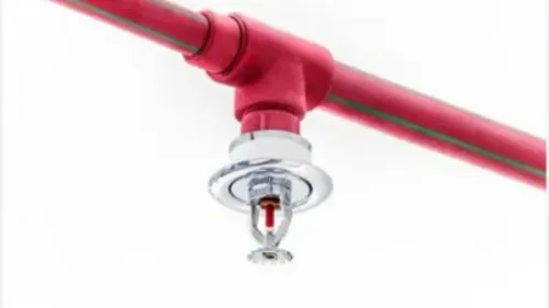 Ceiling-mounted automatic fire