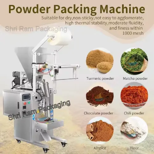 Automatic auger powder pouch packing machine FFS (