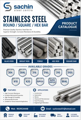 SS 310 Round Bar in Silva