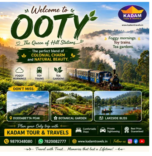 🌿 OOTY – Where Every View Fee