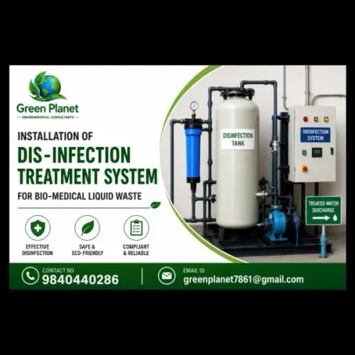 Installation of Disinfection T