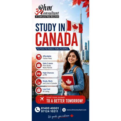 Study in Canada.
-	Affordable 