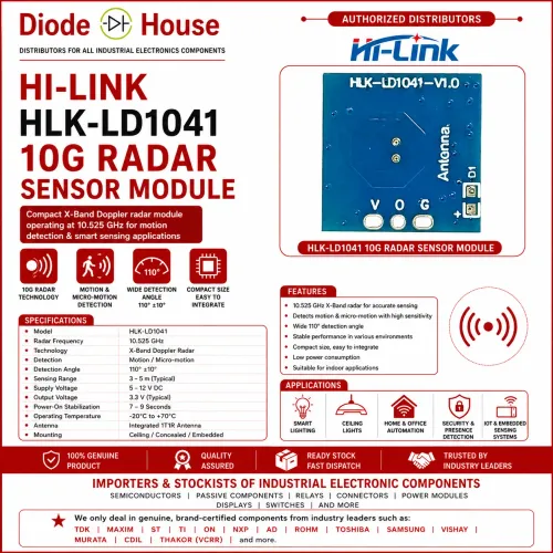 The Hi-Link HLK-LD1041 is