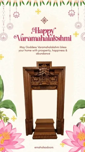 ✨🌸 Wishing you a blessed Varamahalakshmi!🌸✨ May 