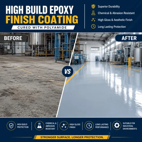 High Build Epoxy Finish Coating Cured With Polyami