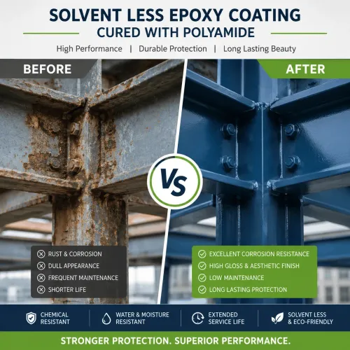 Solvent Less Epoxy Coating Cured With Polyamide