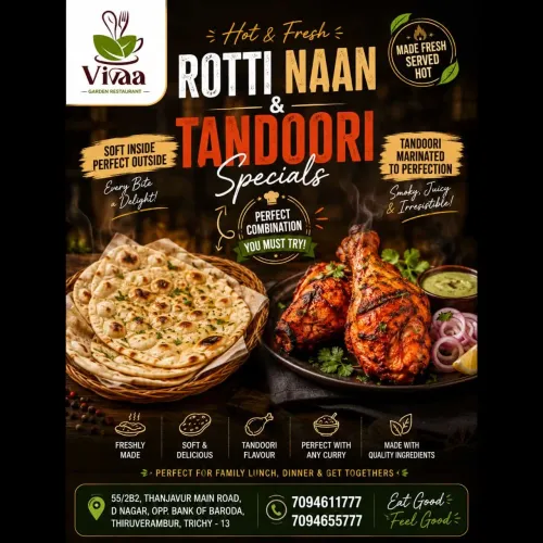 grilled and flavorful tandoori