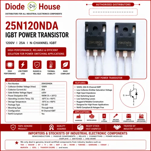 This 25N120NDA IGBT power