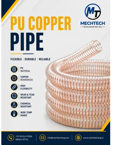 PU Copper Pipe – Flexible, Durable & Reliable 🔧
