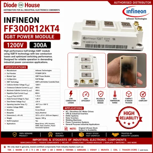 This Infineon FF300R12KT4