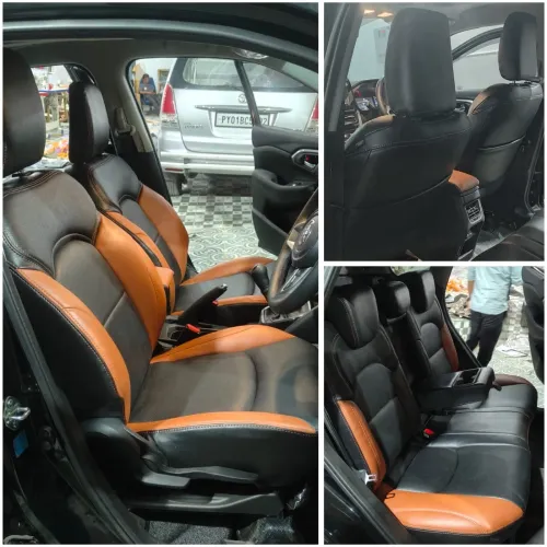 Toyota Hyryder premium artificial leather seat cov