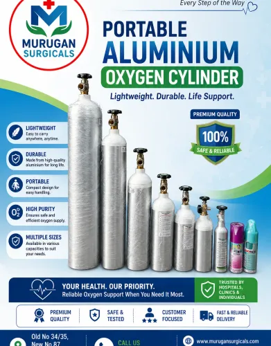 Portable Aluminium Oxygen