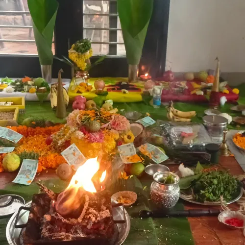 🕉️ Ganesh Puja & Shiv Rudrabh