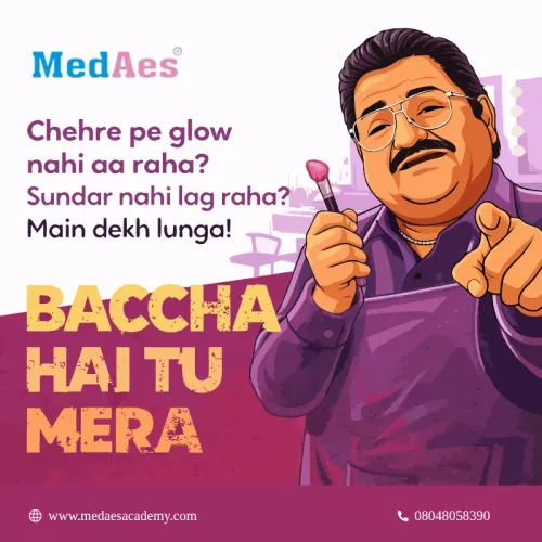 Glow chahiye…  par proper