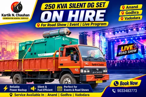 Our 250 KVA DG Set is suitable