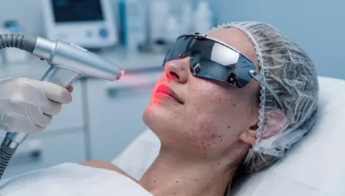 Uneven pigmentation can appear