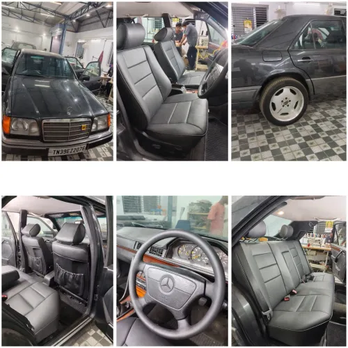 Mercedes-Benz leather steering cover upgrade.Prem