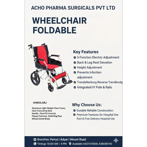 ♿ Foldable Wheelchair – Availa
