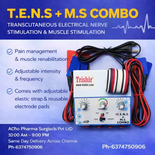 ⚡ TENS & MS Combo Therapy Mach