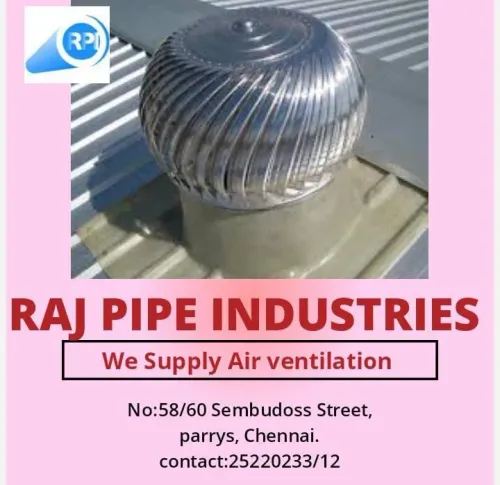 Turbo Air Ventilator Fan With Aluminium Base or Po