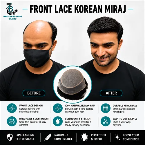 Front Lace Korean Miraj Hair P