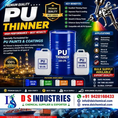 PU thinner We Leading D S INDUSTRIES Best Quality 